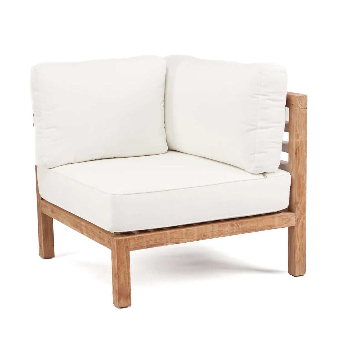 Moyo modulaire hoeksofa links in teakhout