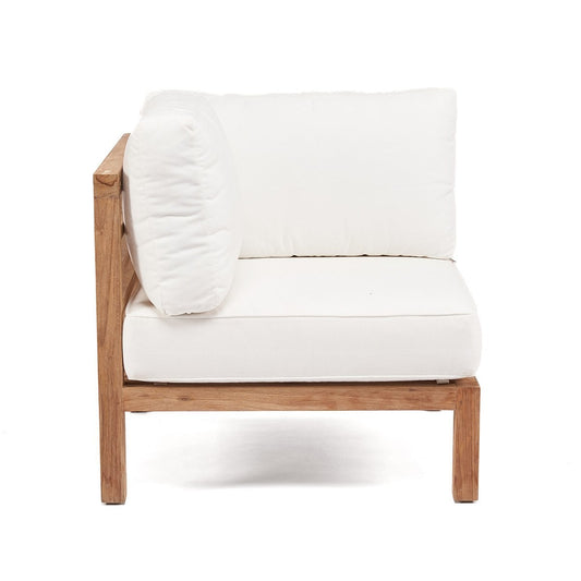 Moyo modulaire hoeksofa links in teakhout