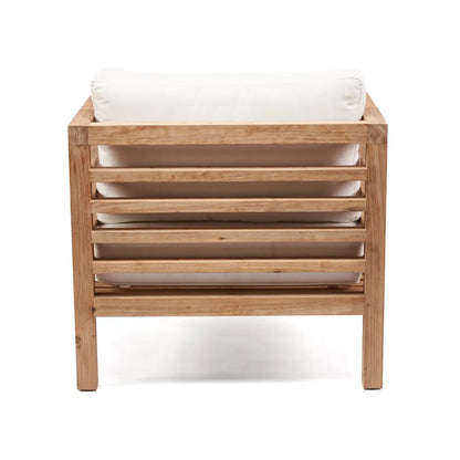 Moyo modulaire éénzitssofa in teakhout