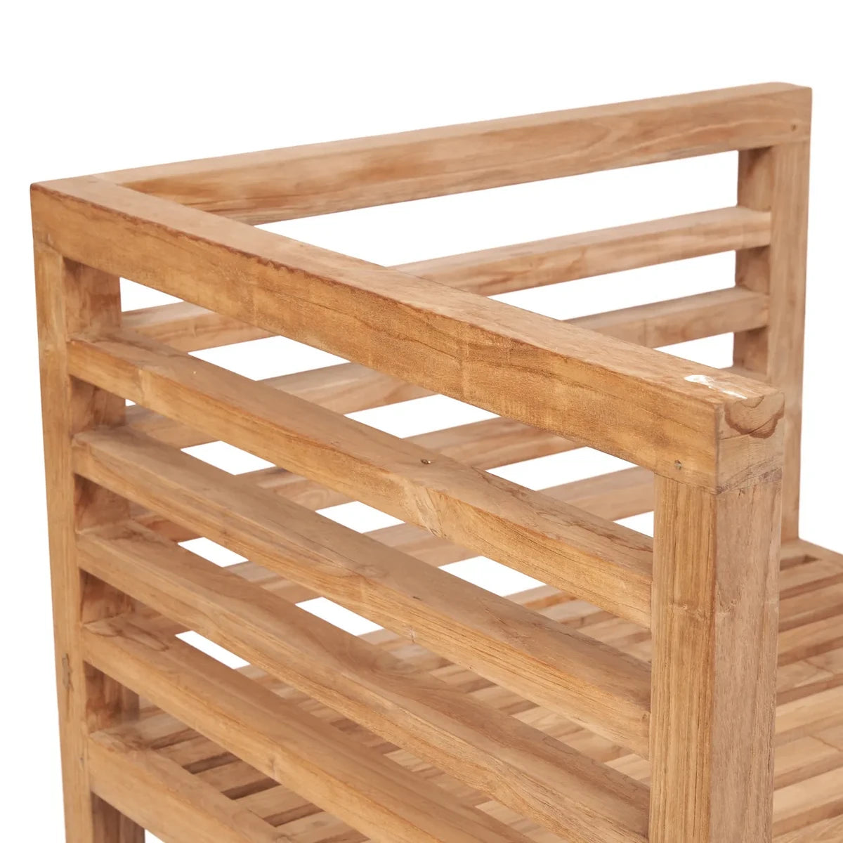 Moyo modulaire hoeksofa links in teakhout