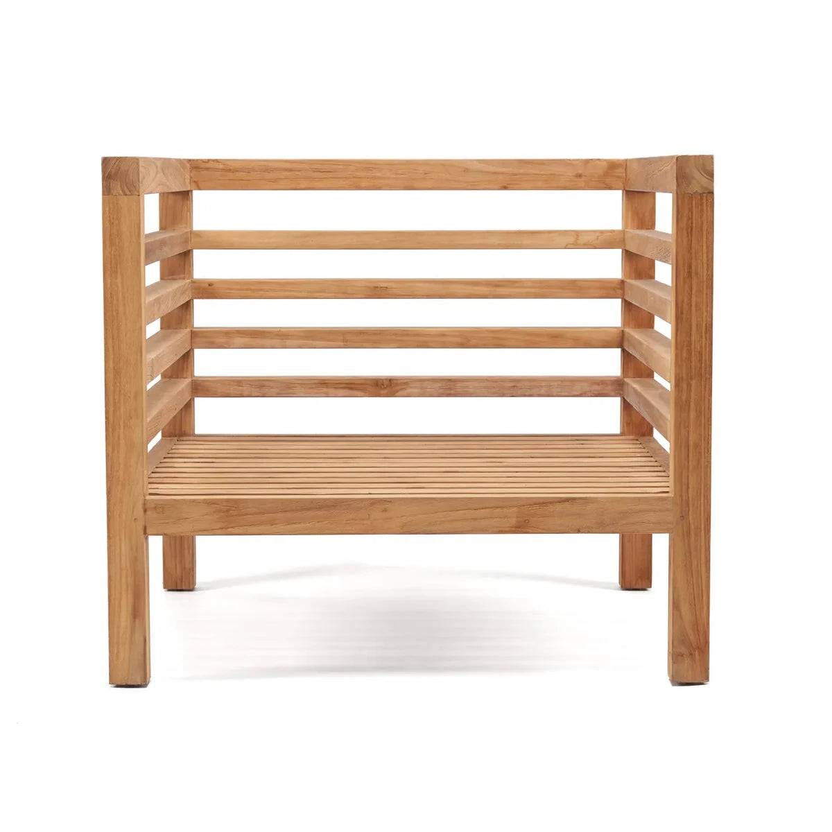Moyo modulaire éénzitssofa in teakhout