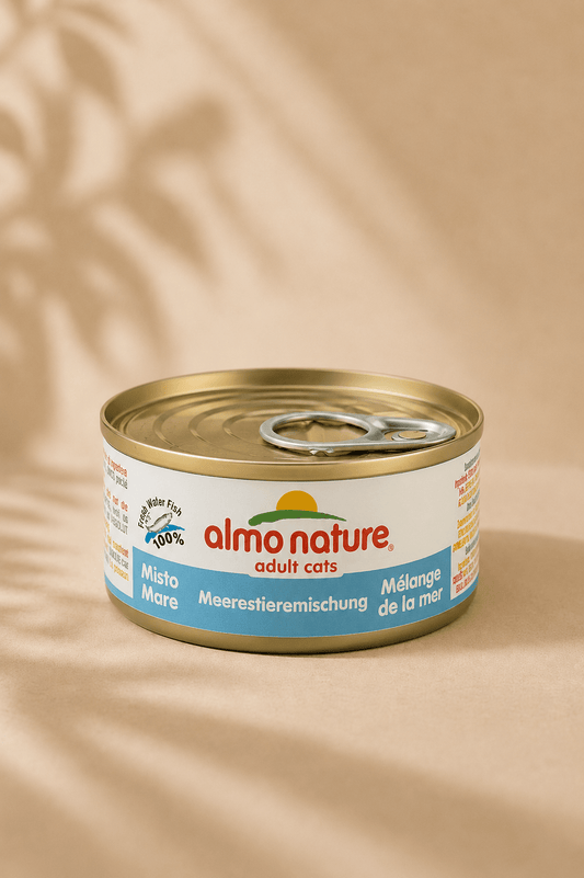 Almo nature hfc jelly seafood mix kattenvoer  24 x 70 g