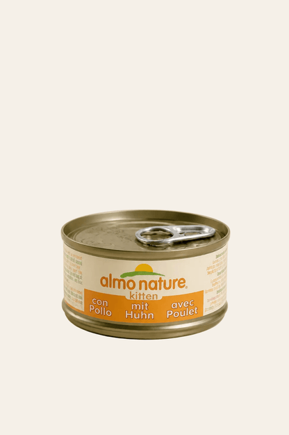 Almo nature hfc natuurlijk kittenvoeding met kip 24x70g