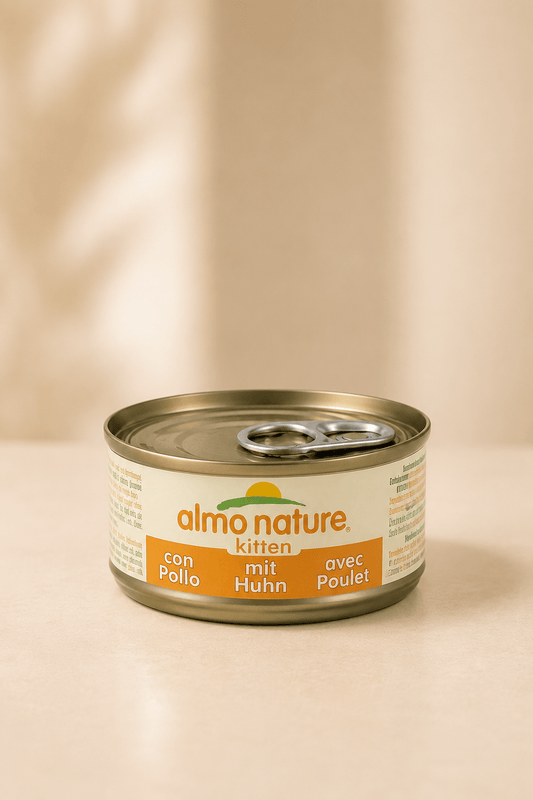 Almo nature hfc natuurlijk kittenvoeding met kip 24x70g