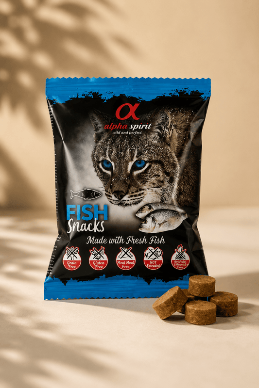 Alpha Spirit kattensnack met vis 50 g