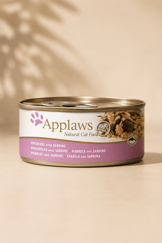 Applaws cat blikje makreel & sardine 24 x 156 g