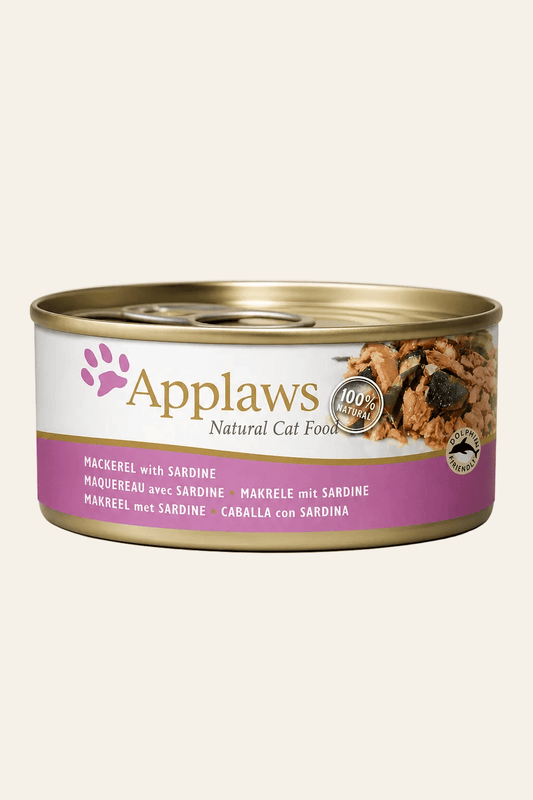 Applaws cat blikje makreel & sardine 24 x 156 g