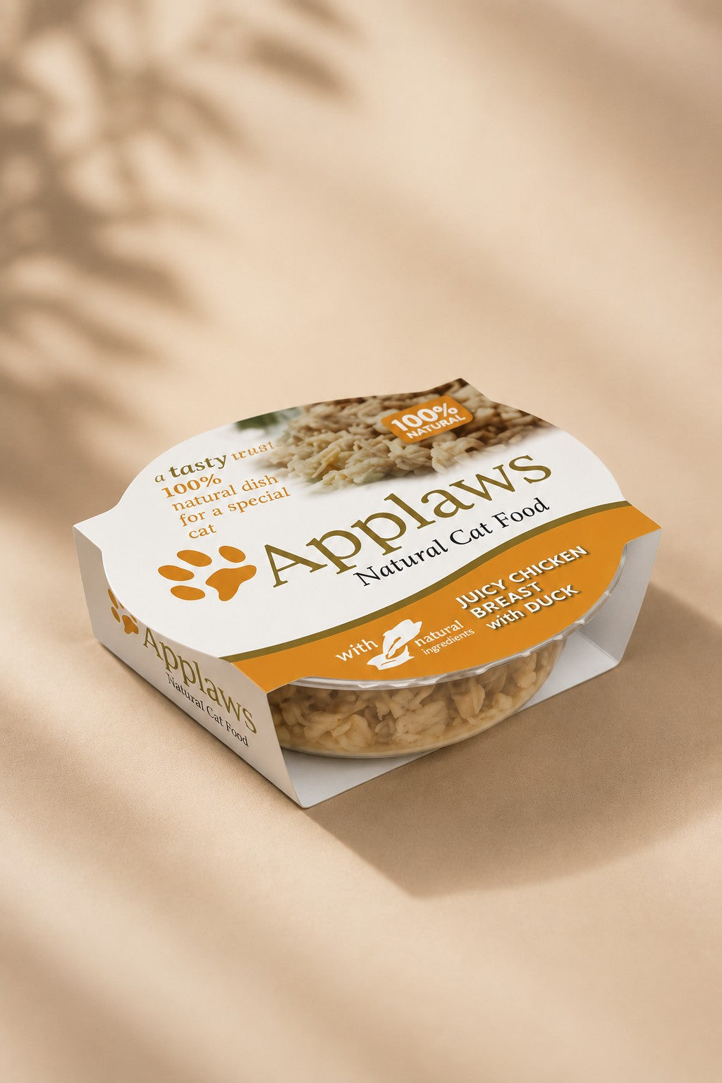 Applaws cat pots met fruitige kipfilet en eend 10 x 60 g