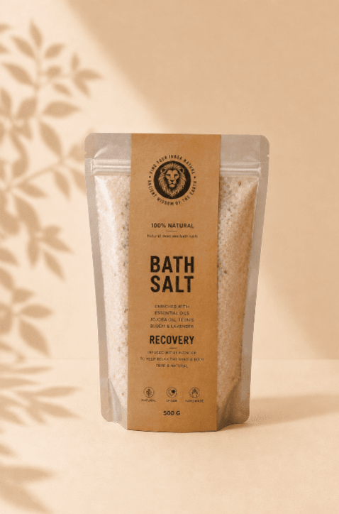LMW Wellness-Care Aromatherapie epsom badzout met menthol, productaanzicht