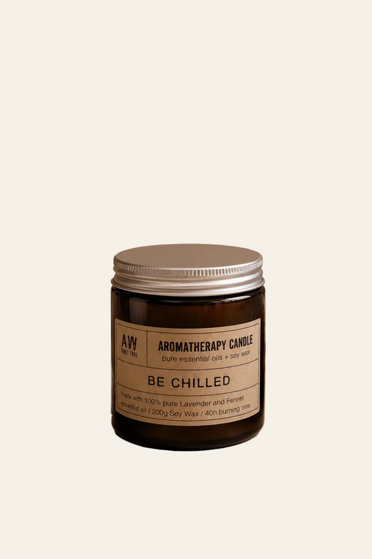 Aromatherapie sojawaskaars voor ontspanning