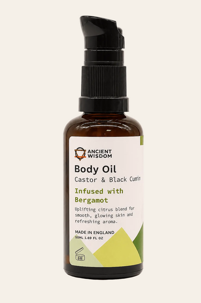 LMW Wellness-Care Biologische bodyolie met bergamot geur, aanvullende productweergave