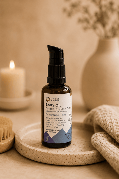 LMW Wellness-Care Biologische bodyolie met rozenbottel zonder parfum, productaanzicht