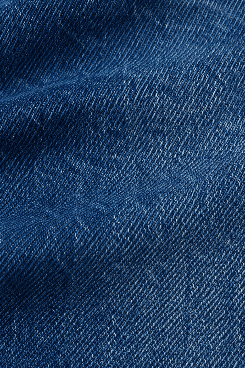 Blauwe gebleekte jeans met vetersluiting
