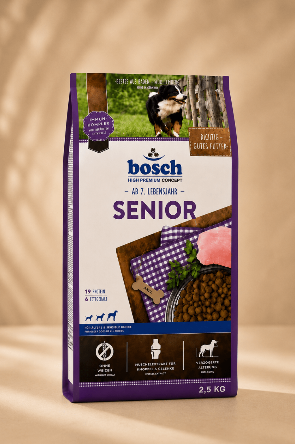 Bosch Senior hondenvoer voor oudere honden 2.5kg