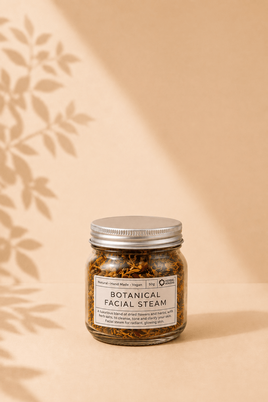 LMW Wellness-Care Botanische gezichtsstoom van natuurlijke bloemen, productaanzicht