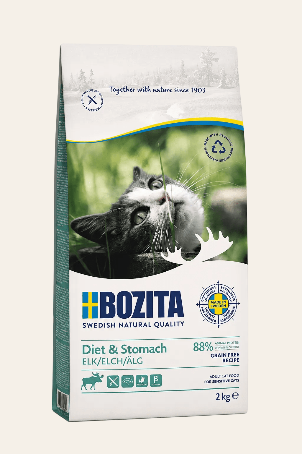 Bozita kattenvoer met eland 2 kg