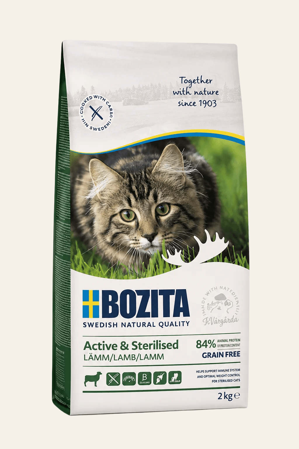 Bozita kattenvoer met lam 400 g