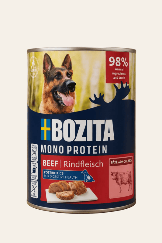 Bozita mono protein hondenpaté rund 6x400g