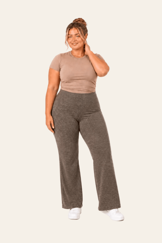 Women's wide-leg sweatpants