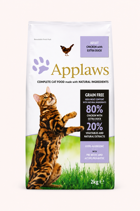 Applaws cat dry kip en eend