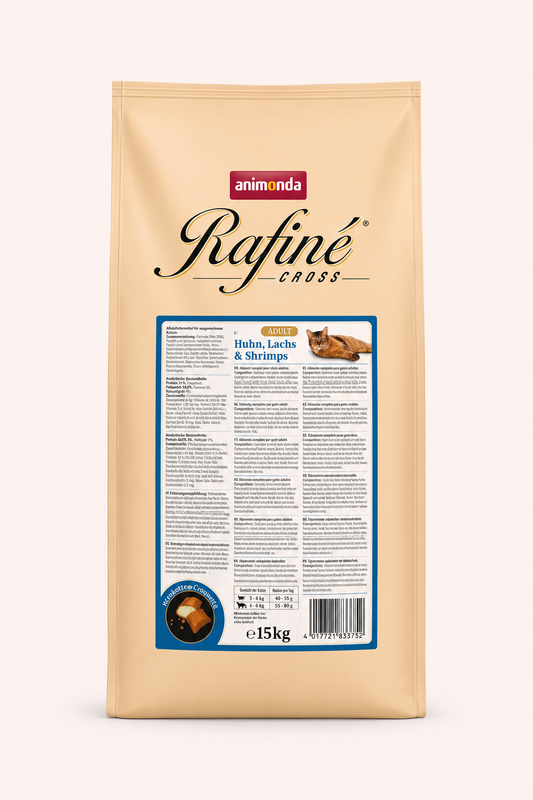 Animonda raffiné adult kip zalm en garnalen