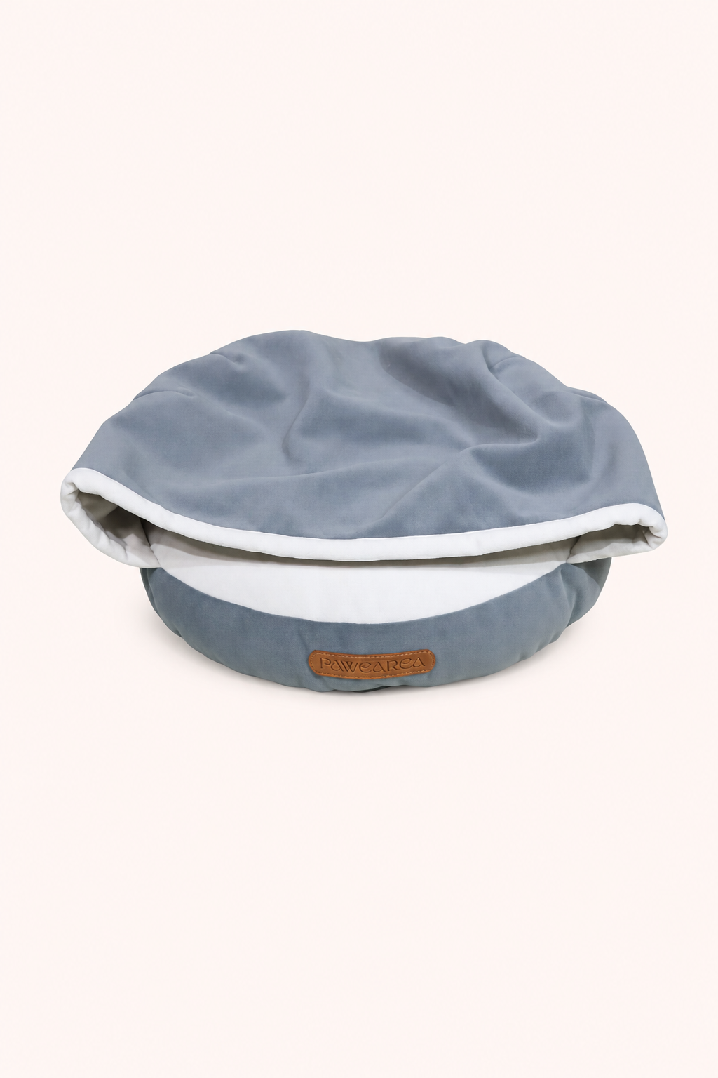 Nest hondenbed in meubelfluweel
