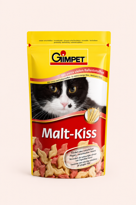 Kattensnack met mout tegen haarballen 50 g