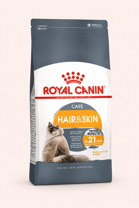 Royal Canin feline hair en skin care