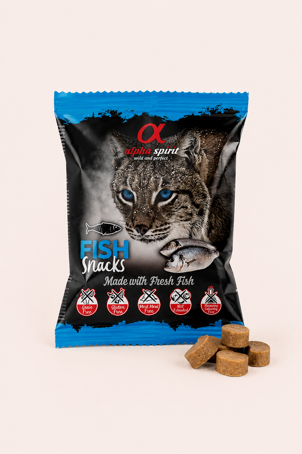 Alpha Spirit cat snacks vis 50 g