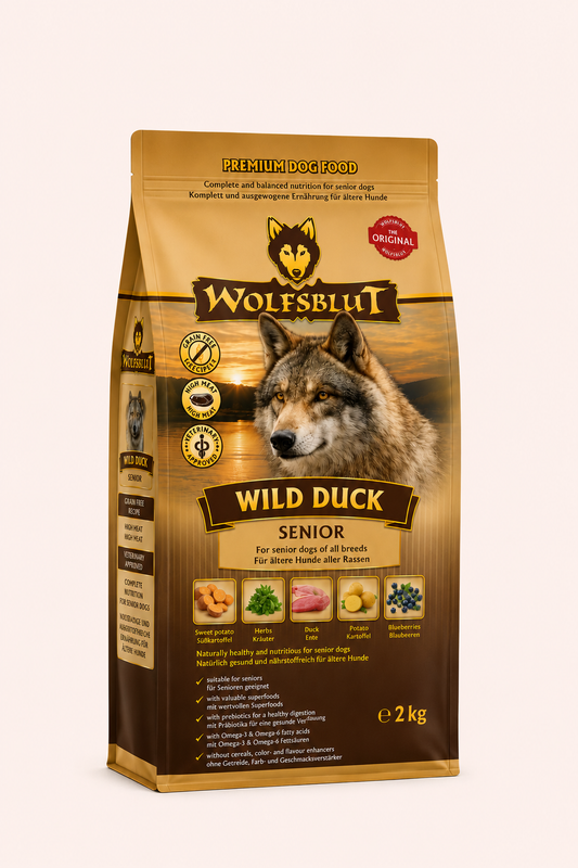 Wolfsblut Wild Duck Senior  2 kg