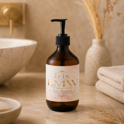 Natuurlijke lichaamszeep van patchouli & zoete ambervanille