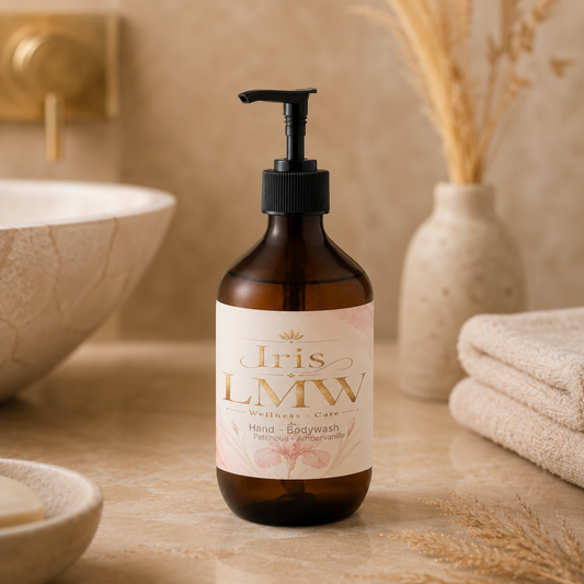 Natuurlijke lichaamszeep van patchouli & zoete ambervanille