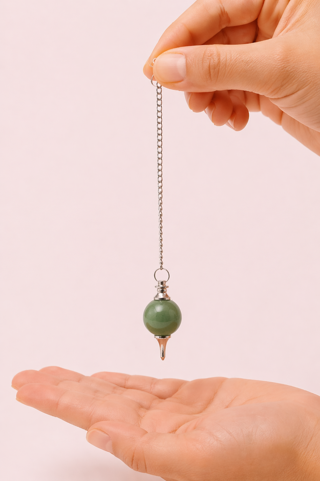 Sphere Pendulums - Green Aventurine