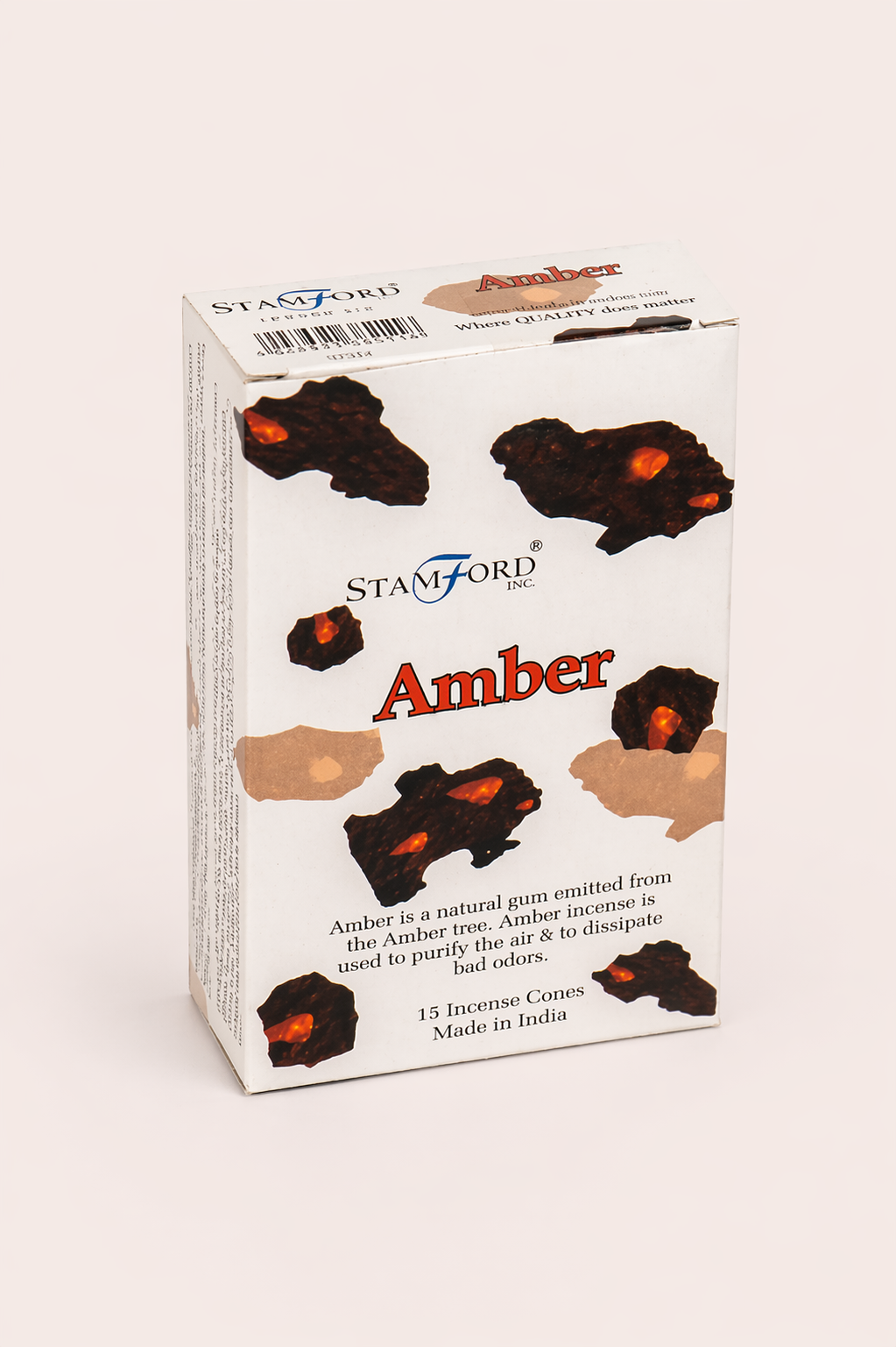 Amber wierookkegels