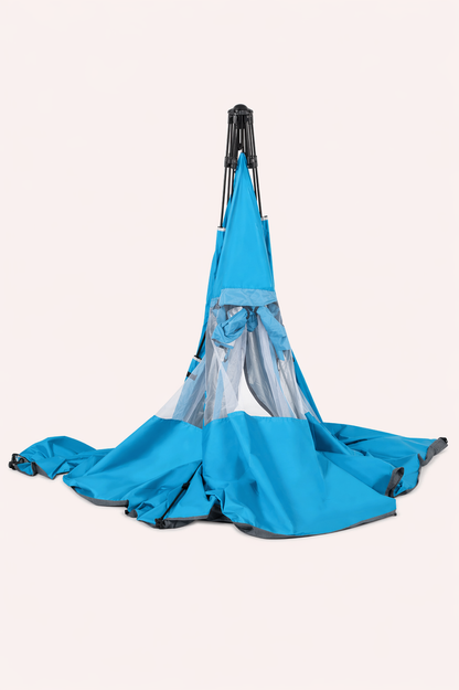 Outdoor Camping Fiberglass Pole Oxford Cloth Beach Tent