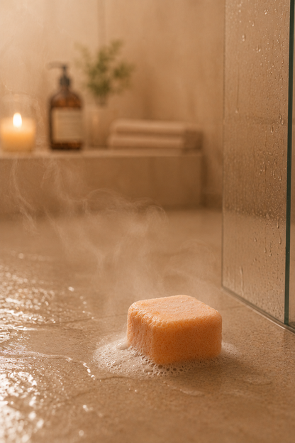 Aromatherapie douchekubus revitaliseren