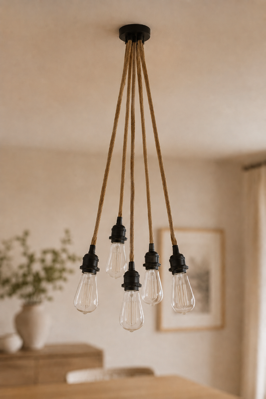 Plafondlamp armatuur zwart