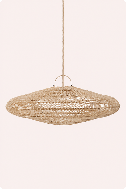Macaron hanglamp naturel rotan