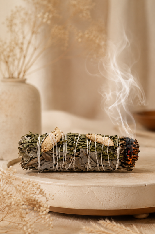 Smudge stick witte salie, gember en ceder