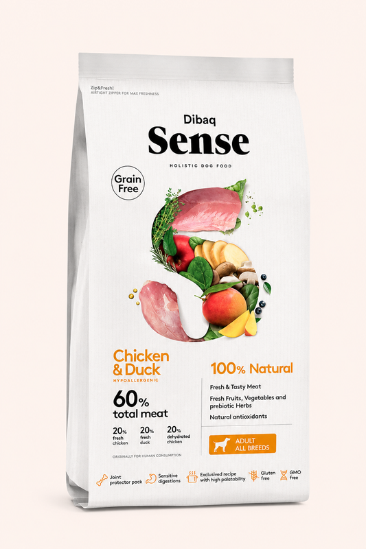 DIBAQ Sense graanvrije kip & eend 2kg