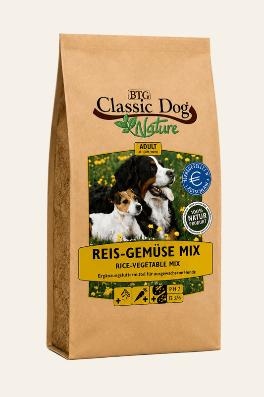 Classic Dog Nature rijst en groentemix 1,25kg