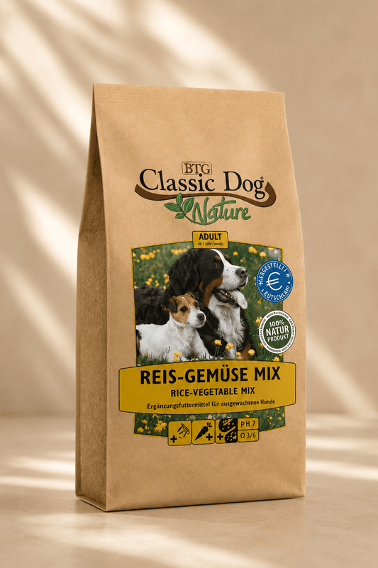 Classic Dog Nature rijst en groentemix 1,25kg
