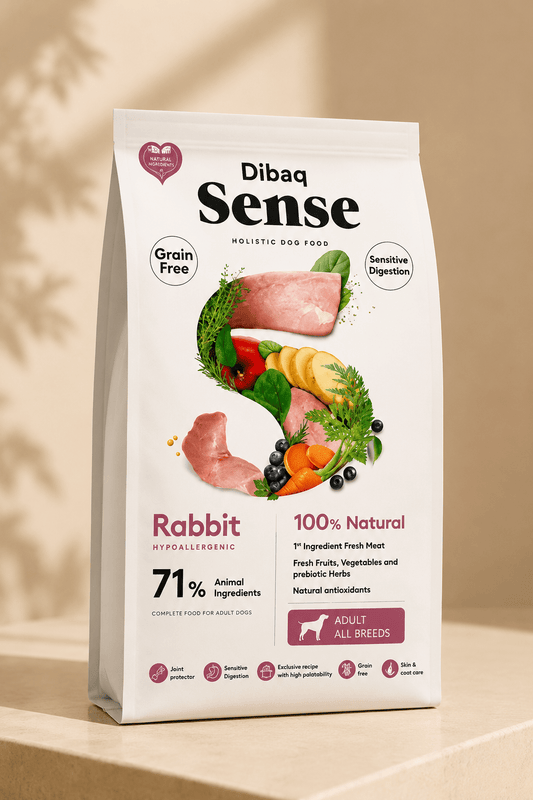 Dibaq Sense konijn en kalkoen hondenvoer 2kg