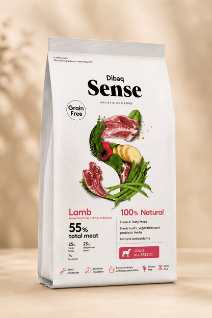 Dibaq Sense lam graanvrij hondenvoer 2kg