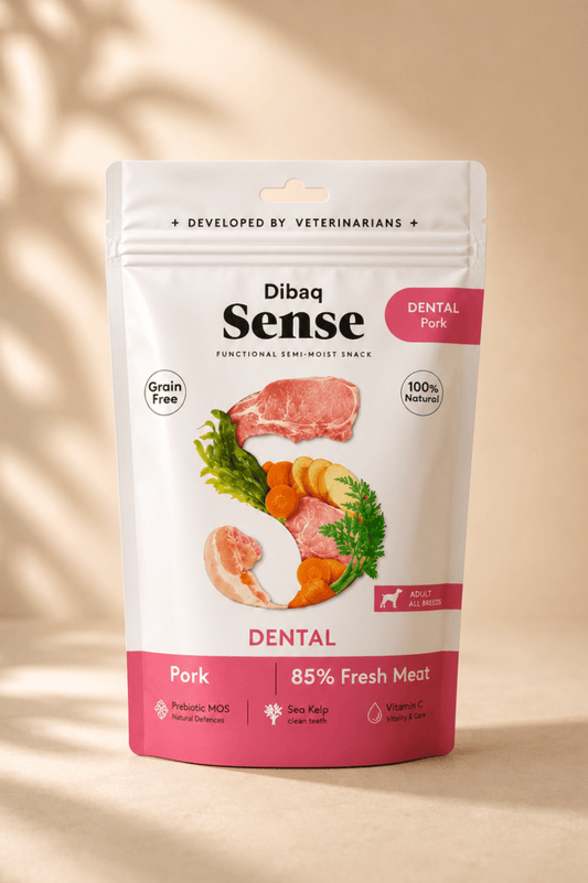 Dibaq Sense tandverzorging varken hondensnack 100g