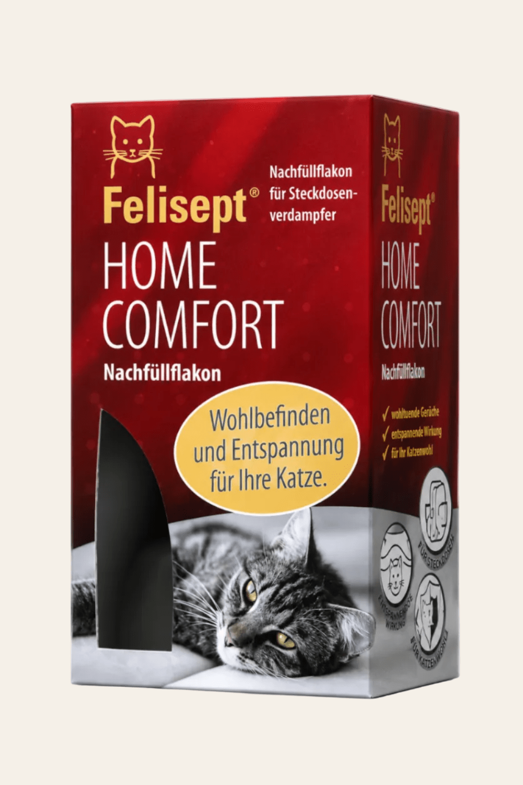 Felisept home comfort kalmerende aromadiffuser navulflacon 30ml hoogwaardige afwerking voor katten | LMA Animal Store