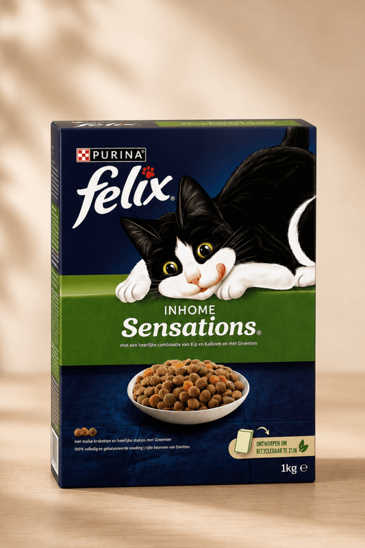 Felix Sensations Meaty Inhome kattenvoer 1 kg