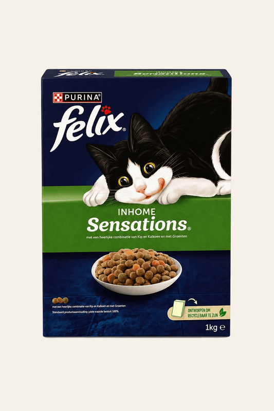 Felix Sensations Meaty Inhome kattenvoer 1 kg