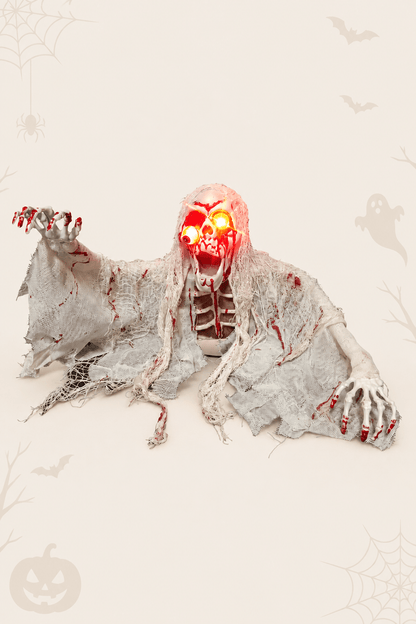 Grondspook voor halloween liggend decoratiefiguur