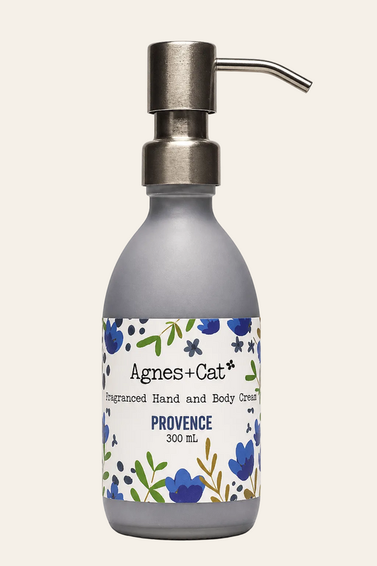 Hand en bodycrème met Provençaalse bloemengeur